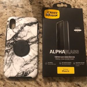 Otterbox iPhone XR new case and screen protector